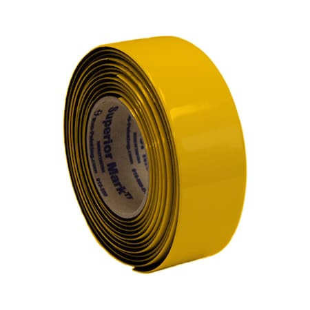 Superior Mark Carpet Marking Tape, 2inx 100Ft, Yellow IN-40-537I
